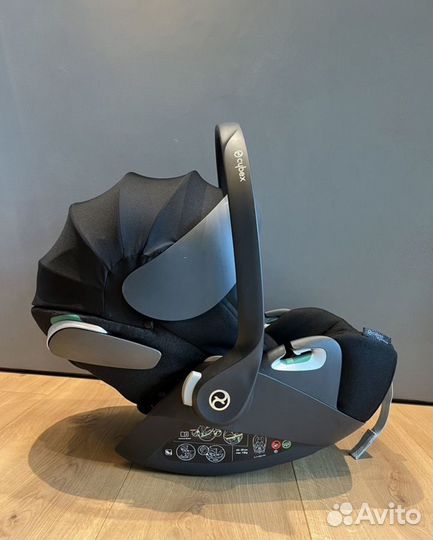 Автолюлька Cybex Cloud Z2 Deep Black Plus