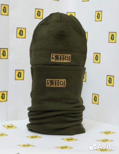 Шапка+шарф флисовая 5.11