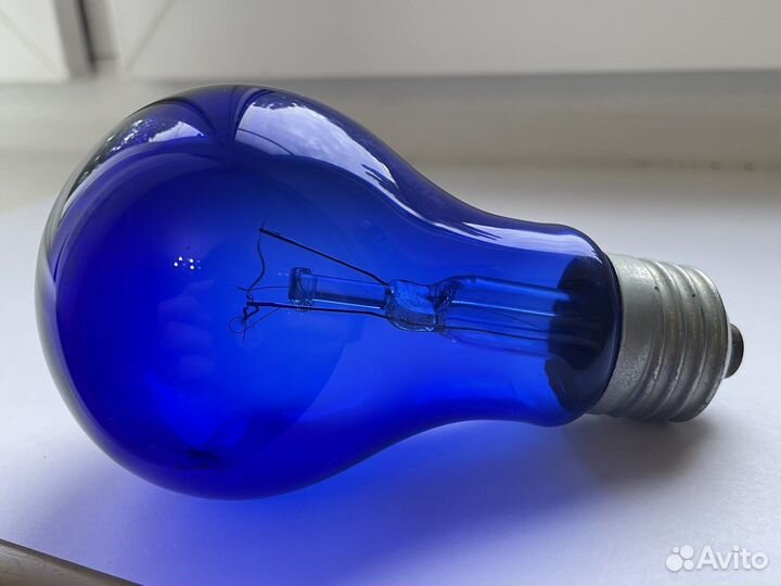 Синяя лампочка