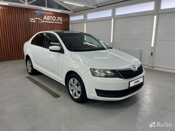 Skoda Rapid 1.6 МТ, 2018, 133 500 км