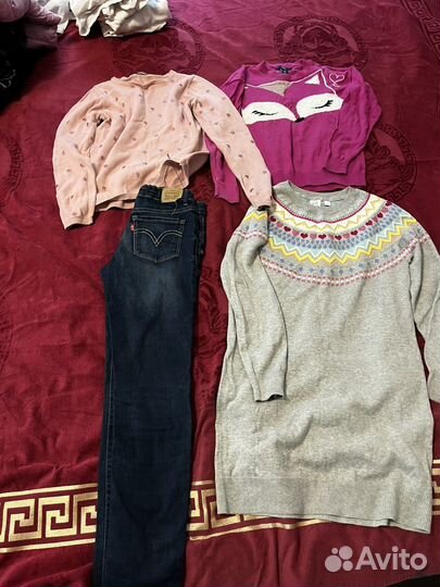 Продам вещи zara, Levi's, H&M, GAP, 134-140