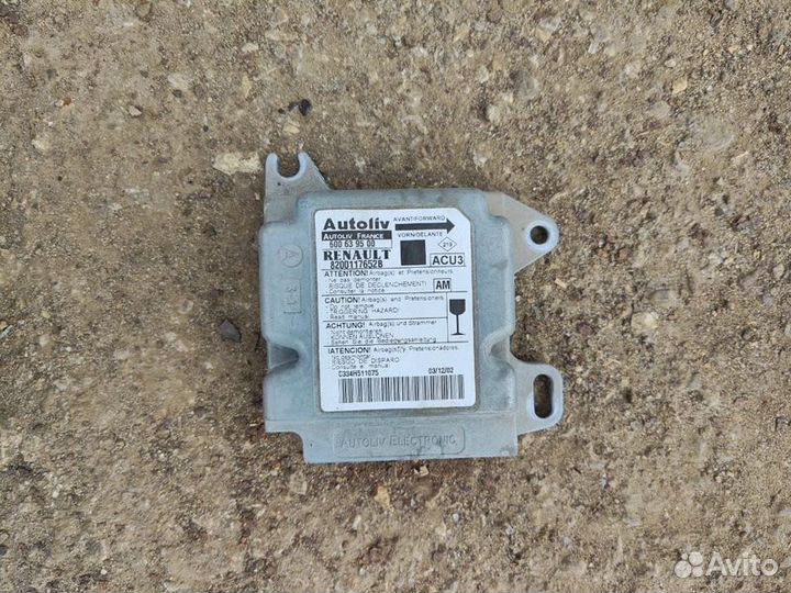 Комплект безопасности Renault Scenic K4M 2003