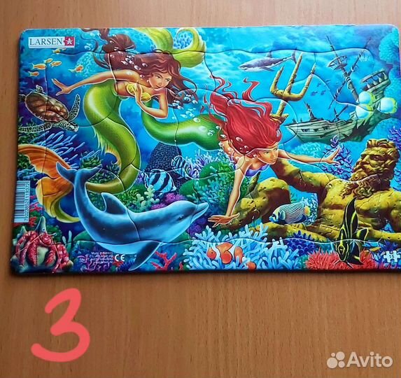 Пазлы Larsen и Ravensburger