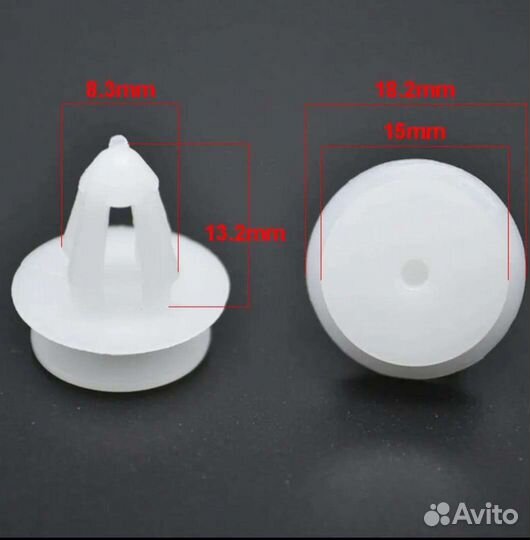 Клипса для дверных карт автомобиля