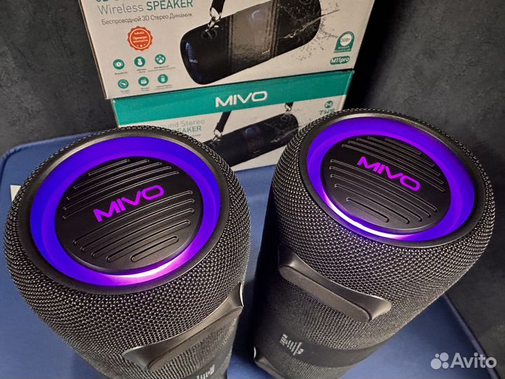 Блютуз колонка Mivo мягкий бас