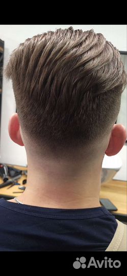 Мужская стрижка машинкой