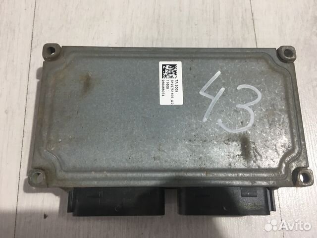 Блок управления АКПП peugeot 307 1.6 ат хетчбек