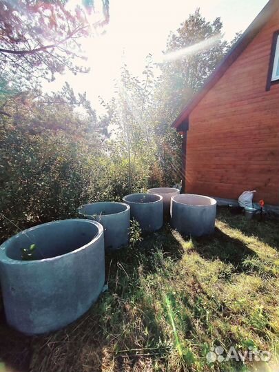 Колодец питьевой. Септик из колец под ключ