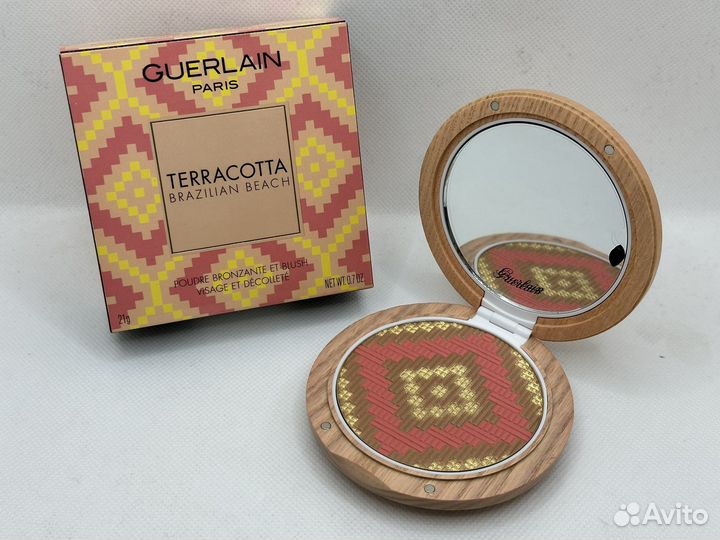 Пудра-румяна guerlain Terracotta Brazilian Beach