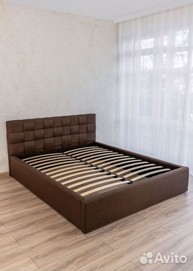 Кровать 140х200 новая Прованс коричневый