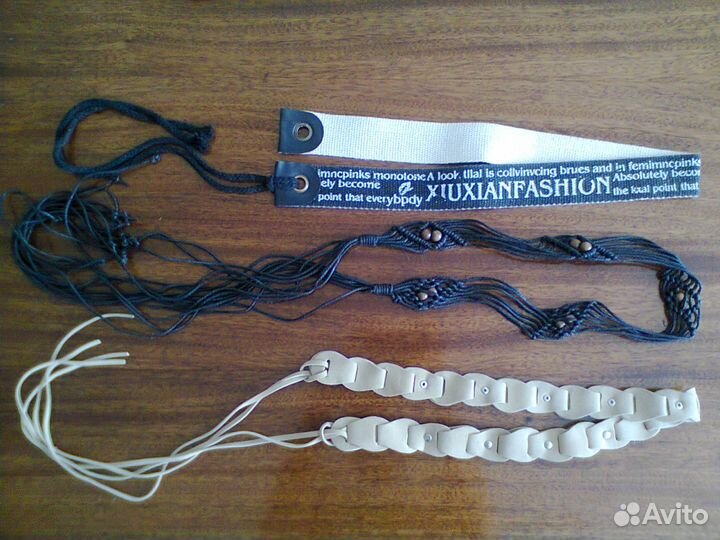 Ремни женские, новые