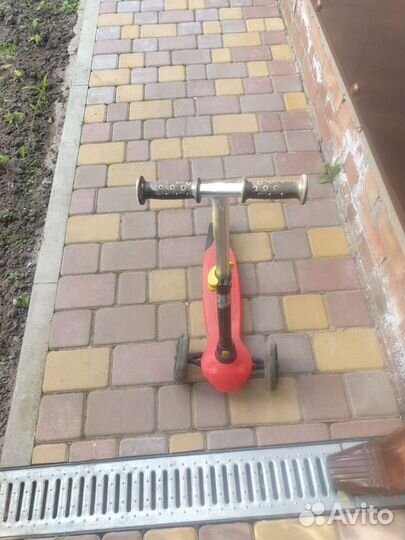 Самокат детский трехколесный бу