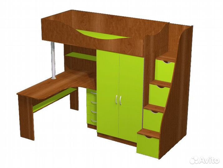 Кровать чердак