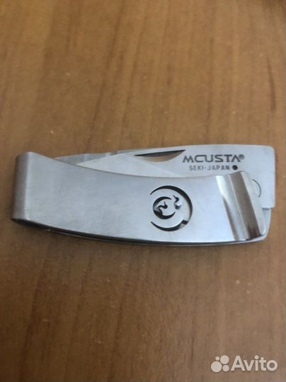 Нож зажим для купюр складной Mcusta tsuru