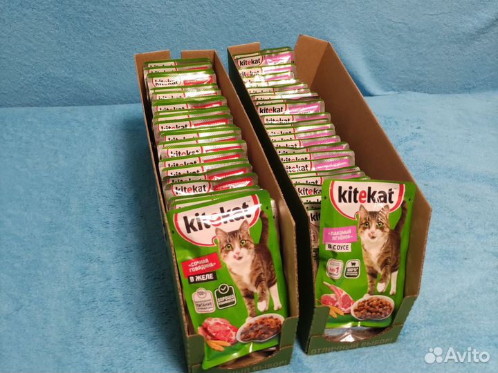 Корм для кошек kitekat