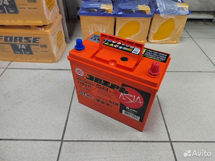 Аккумулятор Зверь 58 Ач. Доставка бесплатно