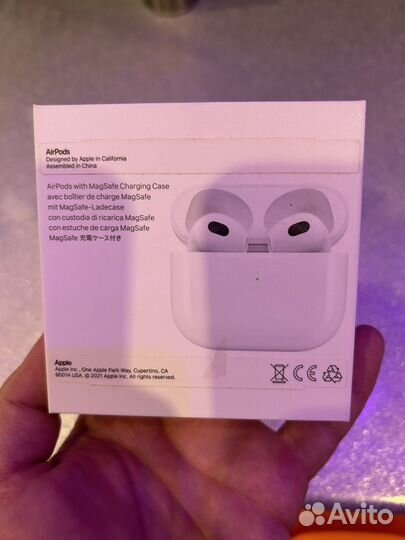 Наушники apple airpods 3