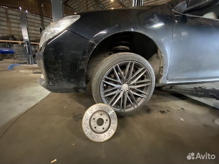 Проточка тормозных дисков