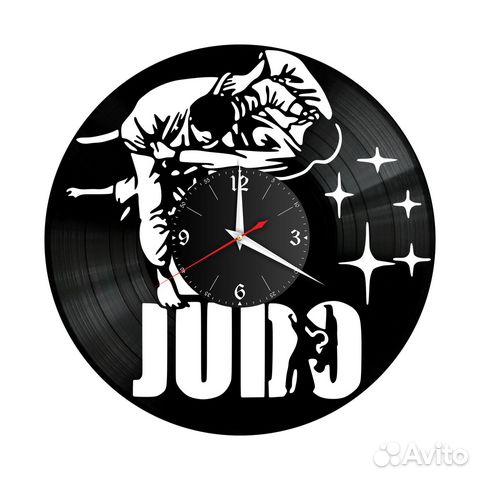 Дзюдо Judo №R1 часы из винила