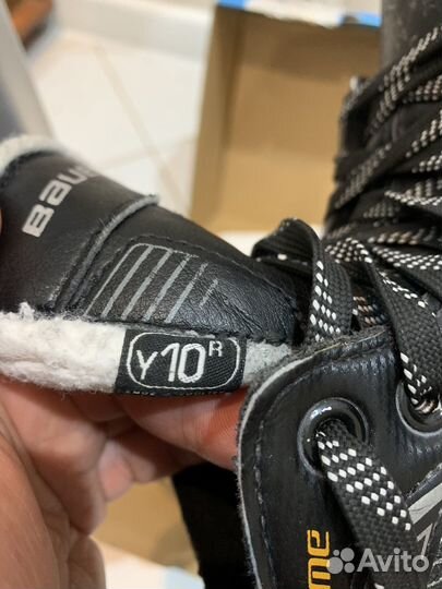 Коньки хоккейные детские Bauer 27 размер