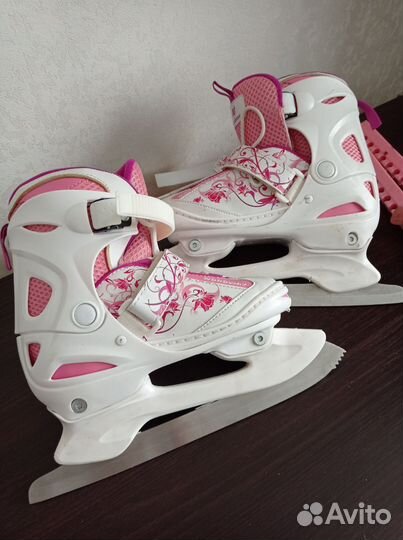 Коньки детские раздвижные 34 37