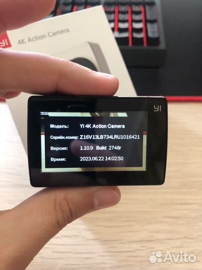 Экшн камера xiaomi YI 4K