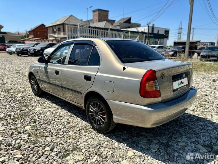 Hyundai Accent 1.5 МТ, 2007, 256 000 км