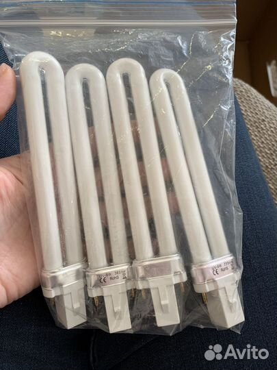 Лампы uf 9w новые