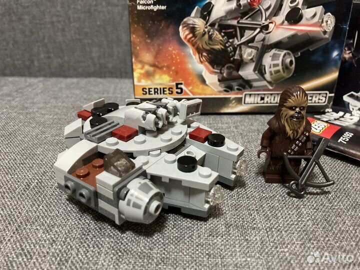 Lego Star Wars 75193 Сокол Тысячелетия Микрофайтер