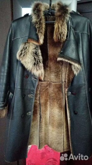 Дубленка натуральная женская 50 размер