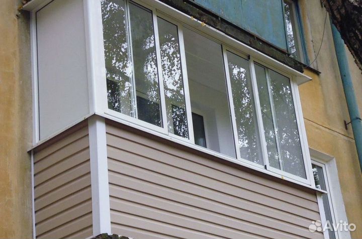 Балкон пвх под ключ