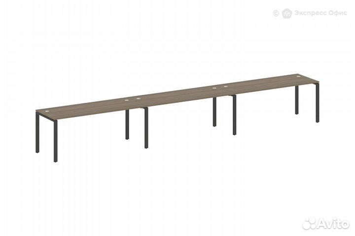 Стол-бенч линейный на 3 раб. места Metal system st