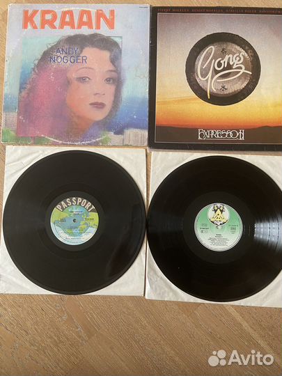 Кraan 1974. Gong 1978 оригиналы
