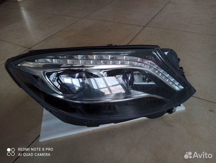 Фара передняя правая Mercedes S222 2013-2017 дор