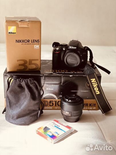Зеркальный фотоаппарат Nikon D5100
