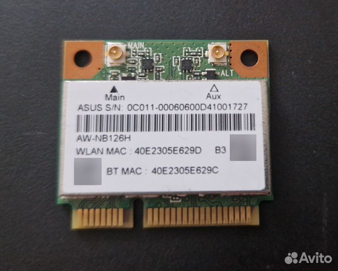 Wifi адаптер asus AW-126H