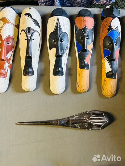 Коллекция африканских масок