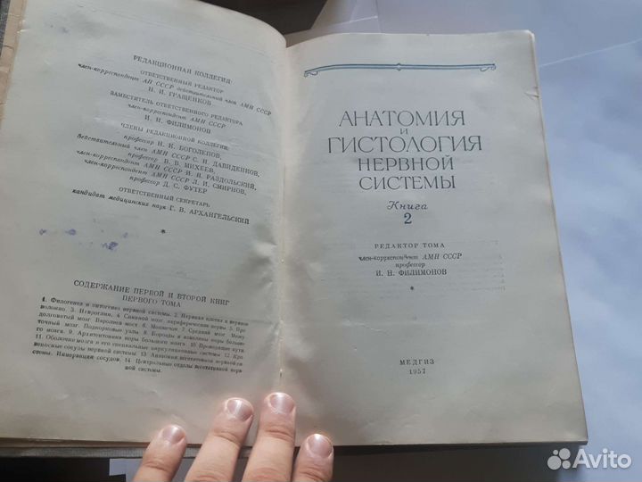 Анатомия и гистология нервной системы, книга 2