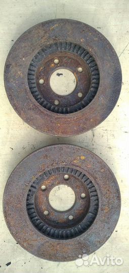 Диск тормозной передний Mazda 323 BJ