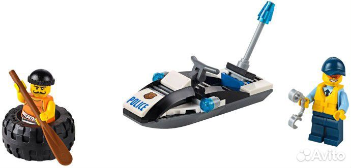 Lego Citi Prison Island Police