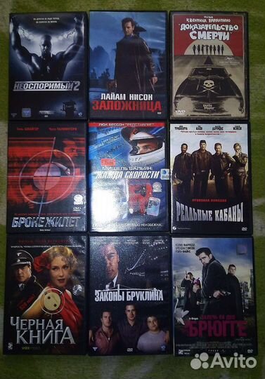 Dvd диски боевики