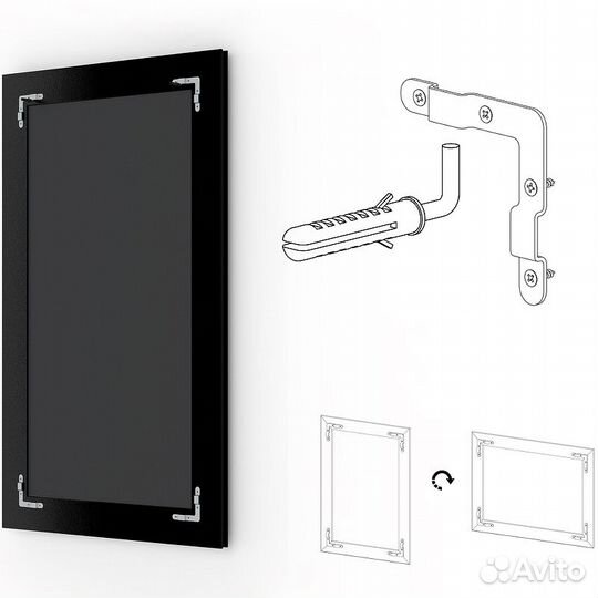 Зеркало Evoform Exclusive-G 106х79 BY 4206 с грав