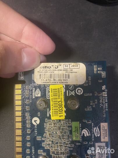 Видеокарта Gt 430