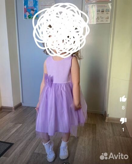 Платье для девочк 92-98