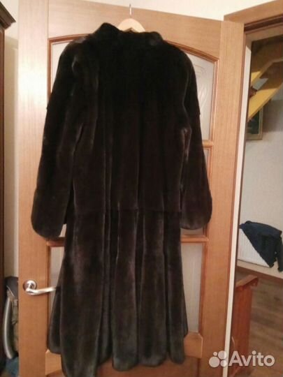 Норковая шуба Blackglama новая«makis roussulis Fur