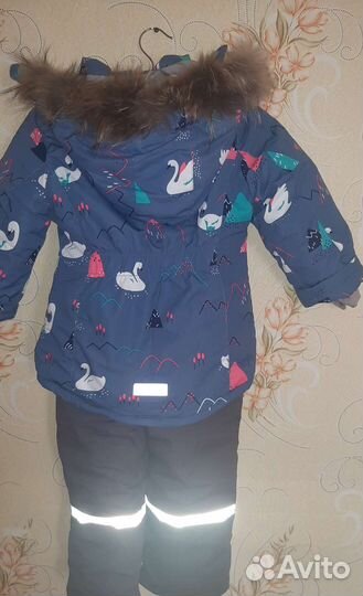 Зимний пуховик детский