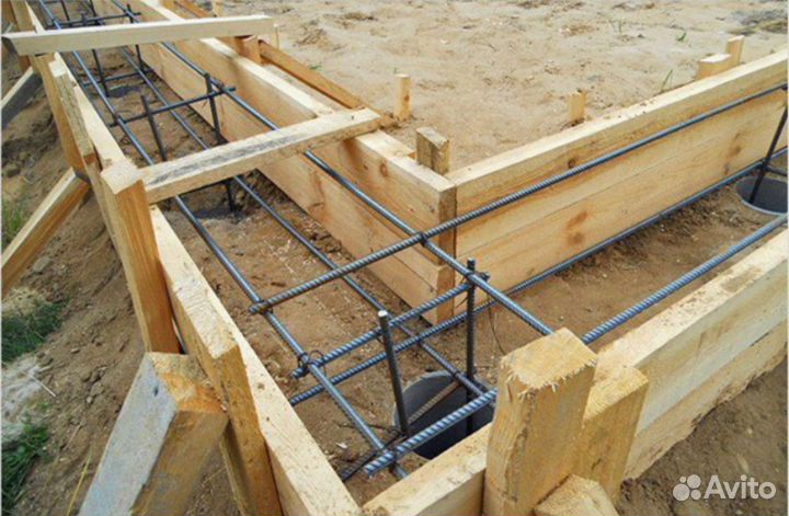 Строительство фундамента