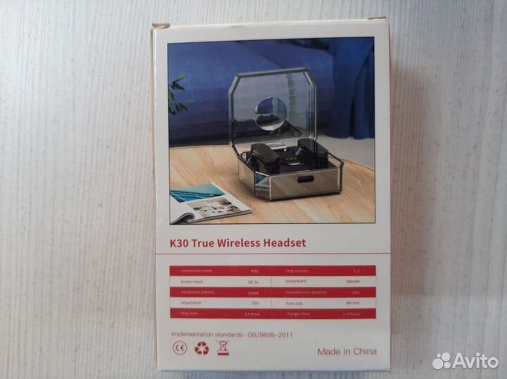 Наушники новые K30 tm06