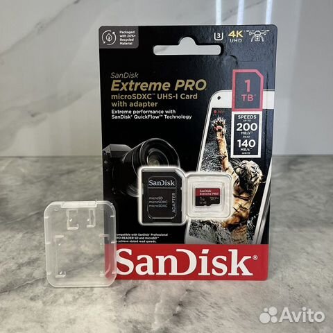 Карта памяти MicroSD 1TB SanDisk Extreme PRO
