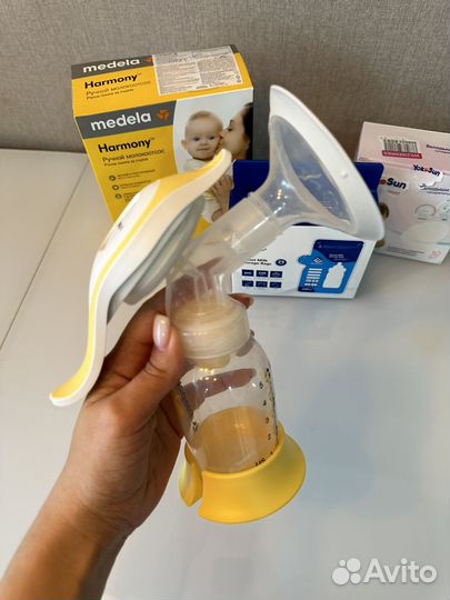 Молокоотсос medela ручной на гарантии